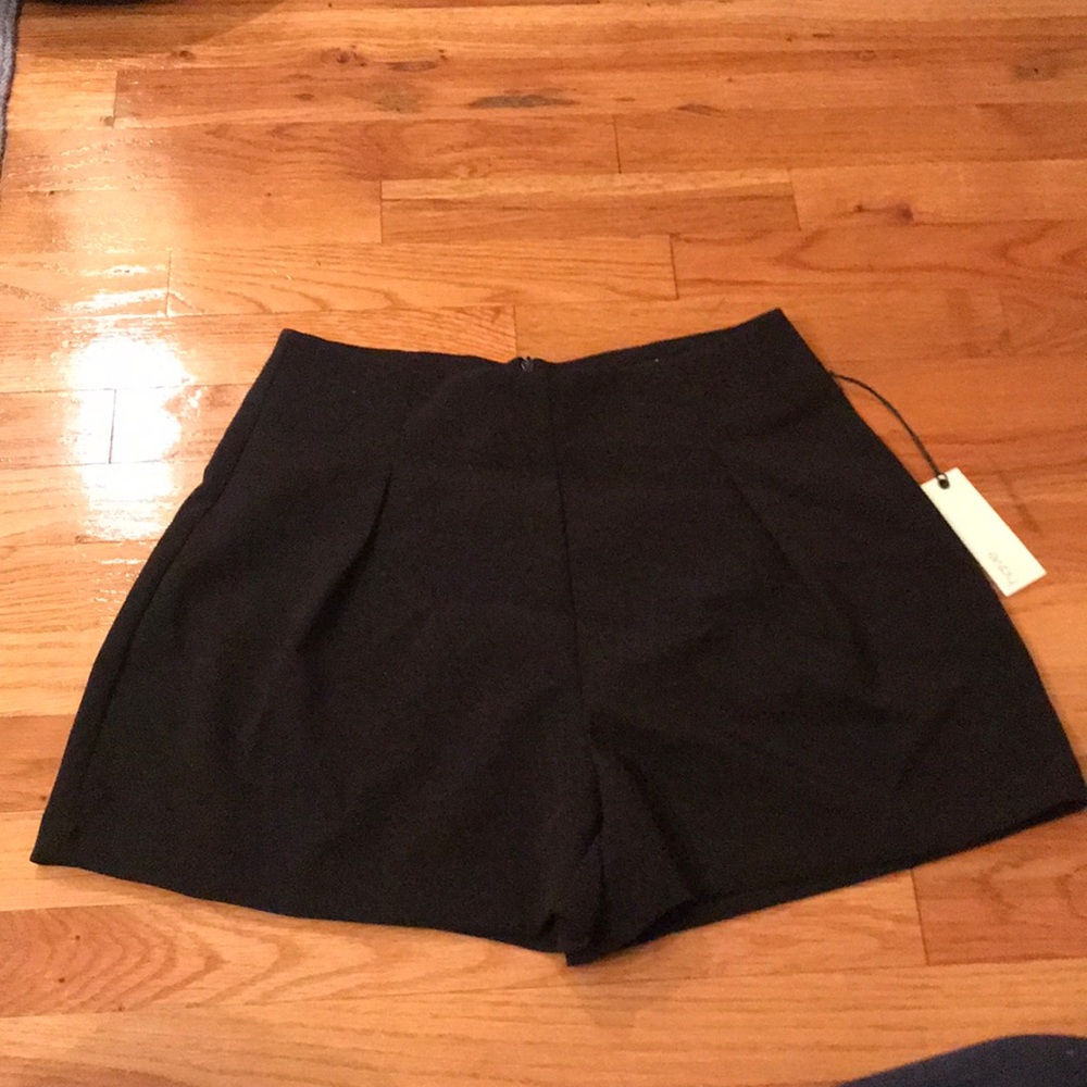 Black Stretchy Shorts